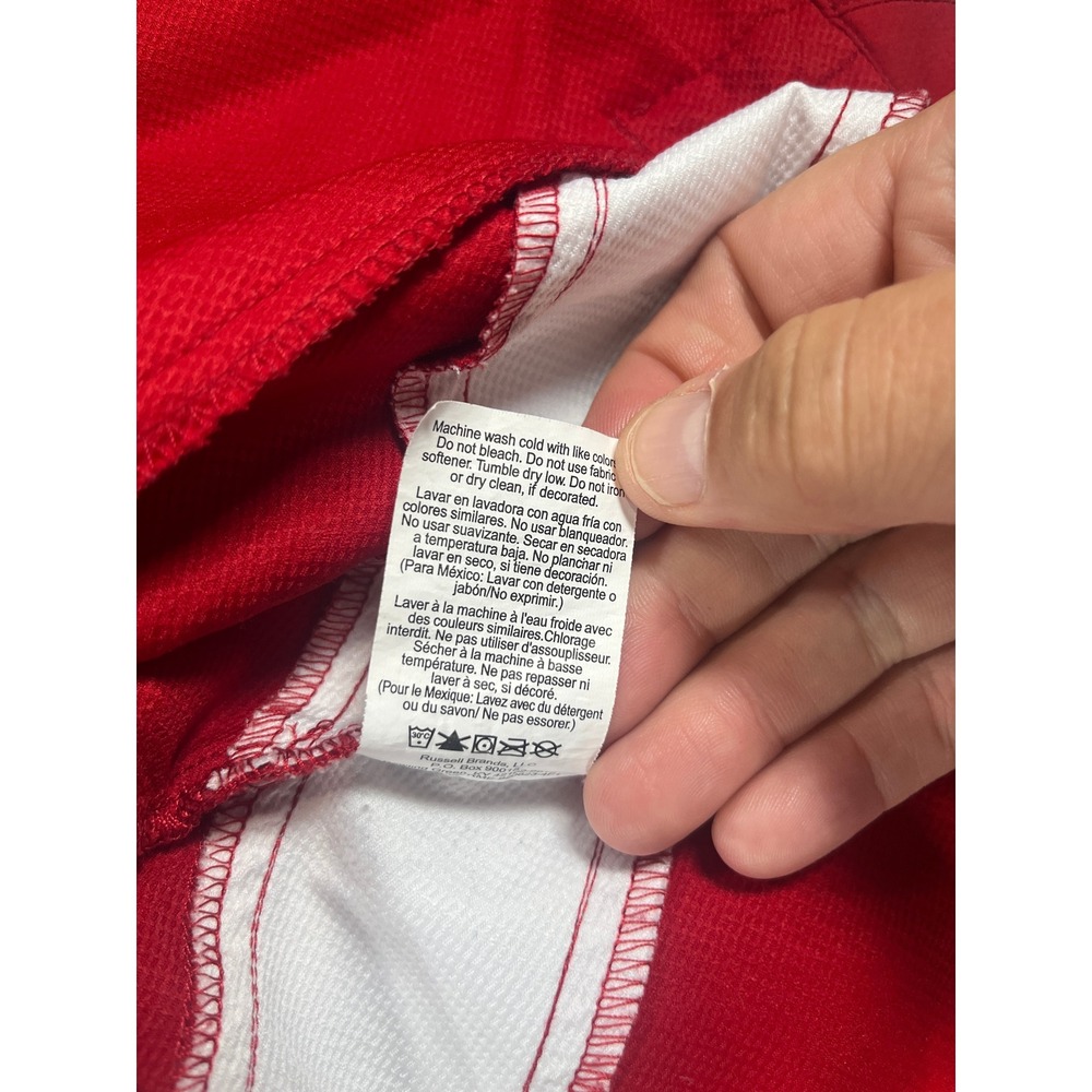 Brooks Mens XL Red Equilibrium Technology Full Zip Running Track Jacket White - Picture 13 of 13